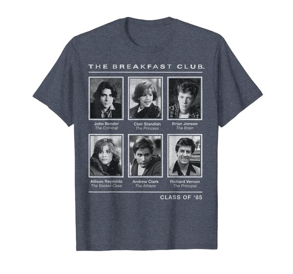 

breakfast club year book club ps graphic t-shirt, White;black