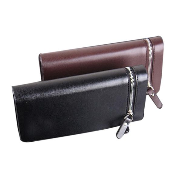 

wallets men men's wallet leather purse mens luxury multifunction 40, Red;black
