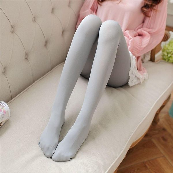 

socks & hosiery 100d woman tights multi candy color anti-hook tear resistant super elastic footed warm pantyhose female spring autumn, Black;white