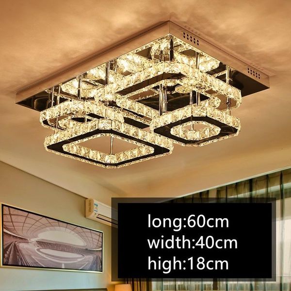 

ceiling lights iwhd modern led lamp tricolor dimming plafonnier k9 crystal lighting fixtures bedroom luminarias para teto