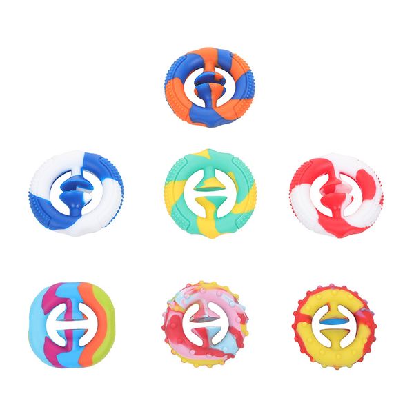

antistress fidget sensory toy finger hand grip simple dimple anxiety stress reliever children decompression