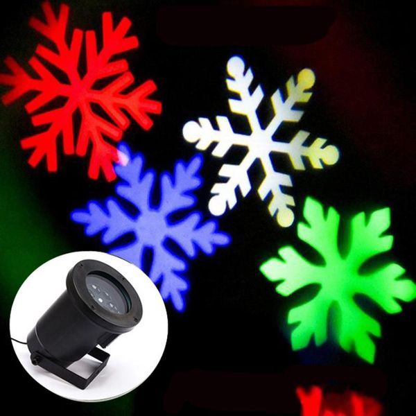 

lawn lamps 110-240v holiday led 6w laser light christmas garden snowflake buried lights outdoor waterproof ip44