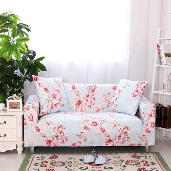 

chair covers 2021 style flower printed sofa for living room elastic stretch slipcover sectional corner 1/2/3/4-seater