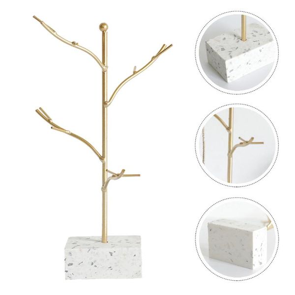 

vases 1pc exquisite jewelry display stand organizer earrings necklace holder