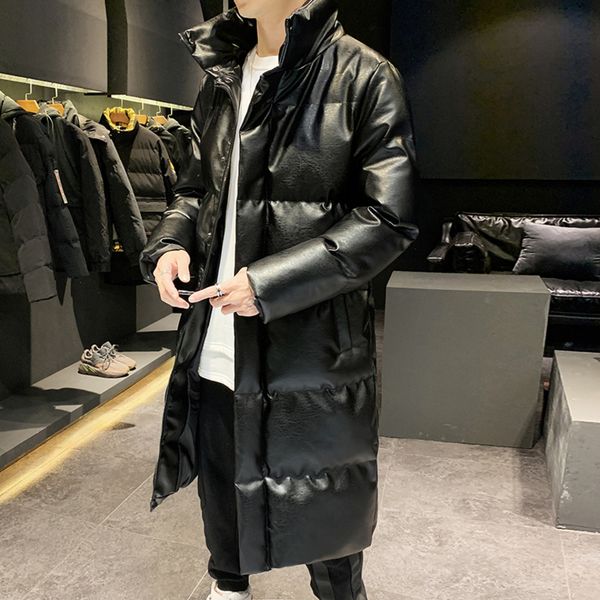 

men's lint quilted thick thermal et, high-quality brand clothing, casual windbreaker, winter, 2020, Black