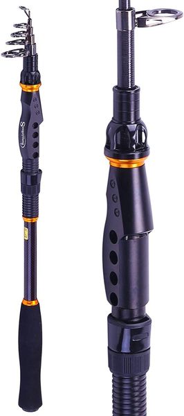 

boat fishing rods sougayilang graphite carbon fiber portable spinning rod for saltwater and freshwater
