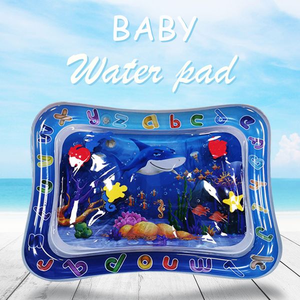 

2021 Fahsion Baby Inflatable Patted Play Mats PVC Water Play Cushion Kids Summer Games Pads Games Beach Lawn Sprinkler Pads#37