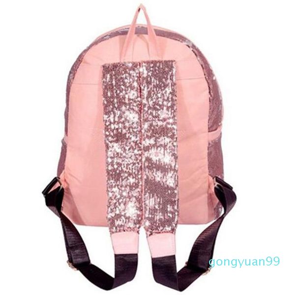 

cute girls sequins backpack womens paillette leisure school bookbags 5 pcs yya373