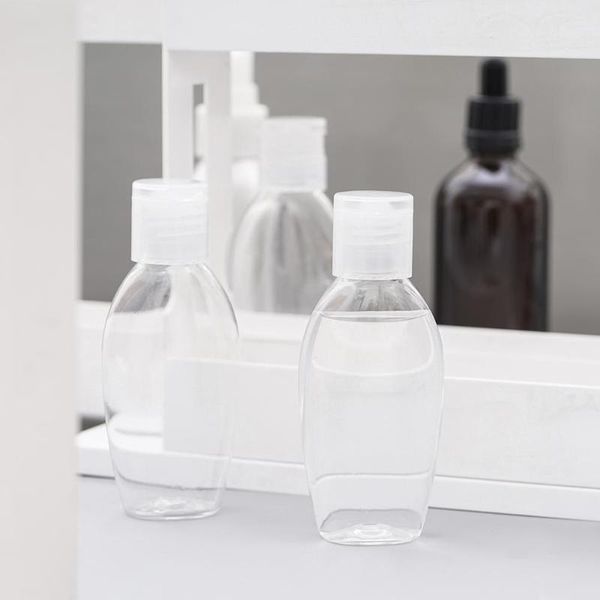 

50ml 5pcs/set transparent lotion bottle disinfection hand container sanitizer storage water alcohol z2t7 bottles & jars