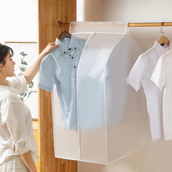 

clothing & wardrobe storage clothes hanging dust cover dress suit coat transparent bag case organizer