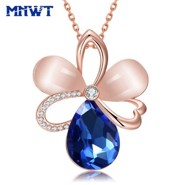 

pendant necklaces mnwt fashion selling rhinestone women's choker crystal gem luxury necklace for women lady jewelry collier femme, Silver