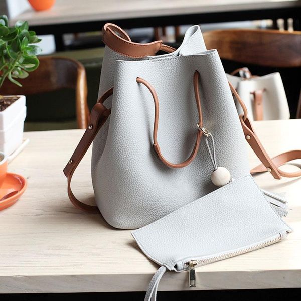 

evening bags selling fashion women messenger with tote purse leather bead tassel pendant ladies shopping crossbody shoulder bag