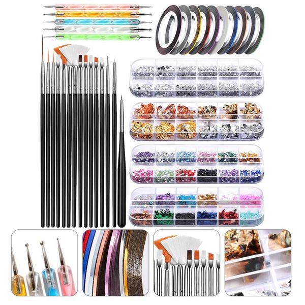 

set manicure art pen and nail decoration kit supplies kits