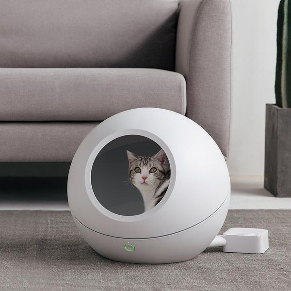 

intelligent cat beds pet nest adjustment temperature control constant & furniture