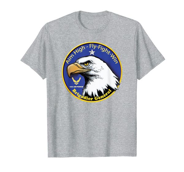 

air force motto brigadier general of7 t-shirt, White;black