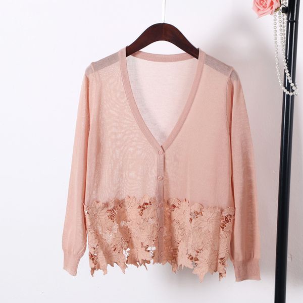 

women's suits & blazers summer coat solid kint cardigans casual loose lace cotton and linen pull femme streetwear 1bud, White;black