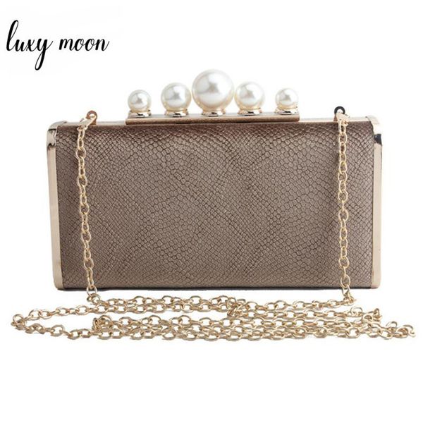 

evening clutch bag women purse and handbag faux suede shoulder bag pearl head lock vintage day clutches