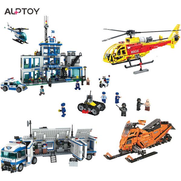 

toys lego selling compatible with building blocks, renzai motorcycle, helicopter model, science and technology, mechanical