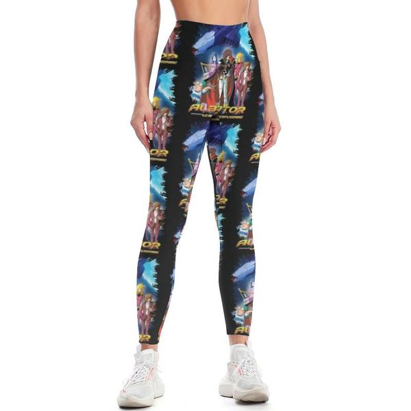 

captain harlock leggings art yoga pants vintage teen stretchy dance outfit