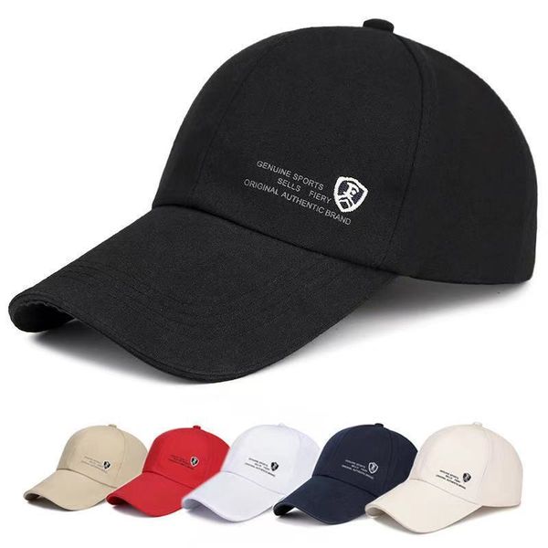 

men's women's cotton baseball embroidered korean leisure couple duck tongue protective sunscreen spring and autumn new cap, Blue;gray