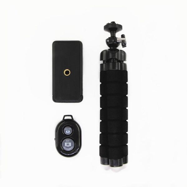 

tripods phone tripod portable and flexible with wireless remote universal clip cell stand for video recording