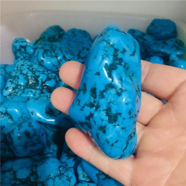 

decorative objects & figurines natural crystal turquoise stone energy healing specimens 1pc