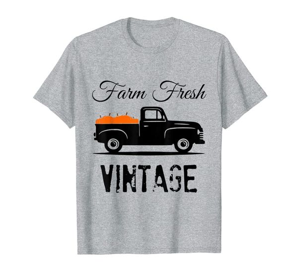 

farm fresh vintage pumpkin farm shirt, farm t-shirts for fal, White;black