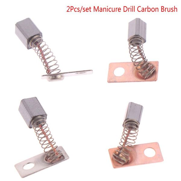 

tattoo guns kits 2pcs carbon brush strong 210 102l 105l 90 204 handle all universal manicure drill accessory