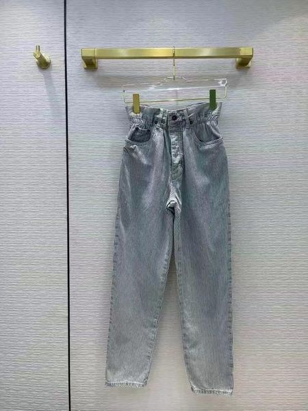 

women's jeans kl05363 fashion 2021 runway luxury european design party style clothing, Blue