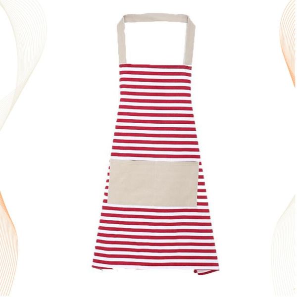 

thicken stripe apron working kitchen cooking aprons
