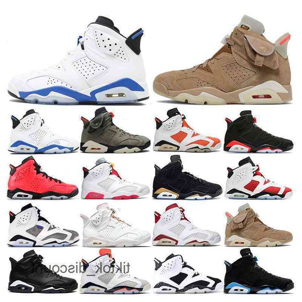 

6oi9 mens basketball shoes 6s british khaki gold hoops unc sneakers sports hare infrared floral tech chrome sail brown men trainer6313{categ