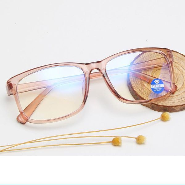 

fashion sunglasses frames men vintage anti blue light glasses frame round women lens myopia optical mirror simple metal anti-blue clear eyew, Black