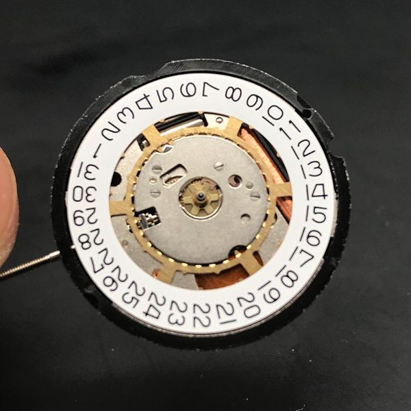 

repair tools & kits ronda 715.3 715 movement swiss original mechanism with japan battery included one jewels white datewheel quartz watch