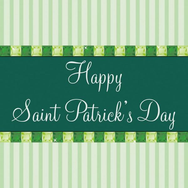 

party decoration happy st. patrick's day backdrop green stripes pography background holiday celebration decor po booth studio prop