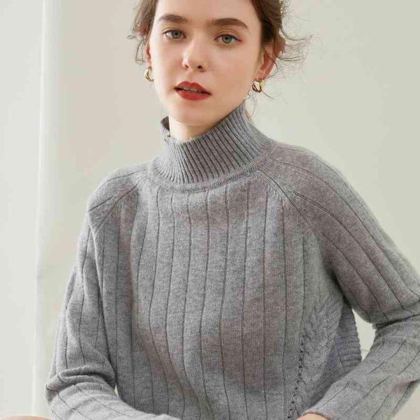 

sweaters soft autumn and winter turtleneck cashmere sweater women's clothes thickened loose pullover 2021 fashion knitt, White;black