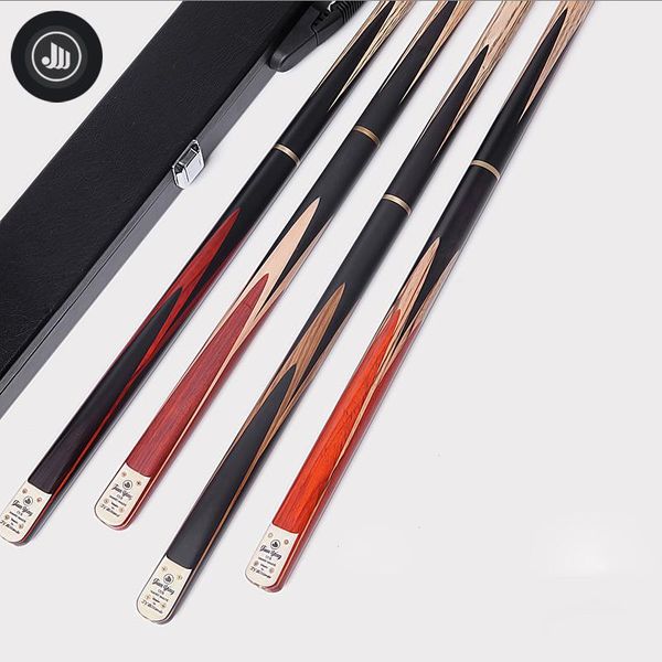

jianying sb series ash wood shaft 3/4 snooker cue stick 9.8mm-10mm with case set china billiard cues