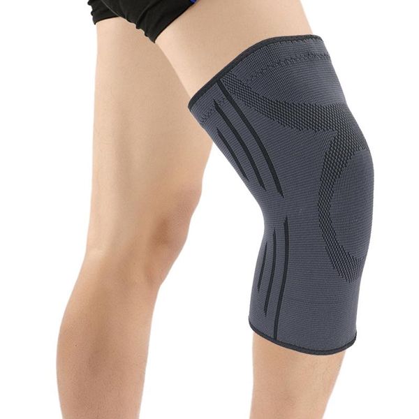 

elbow & knee pads tom's hug sport support protector sleeve kneepad 1 pair fitness running cycling braces high elastic gym pad warm blac, Black;gray