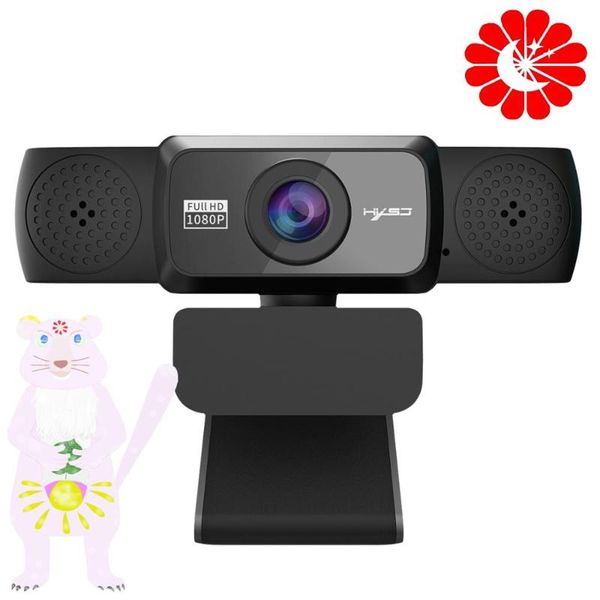 

webcams hd 1080p usb webcam mini computer webcamera with microphone rotatable cameras for live broadcast video calling conference work