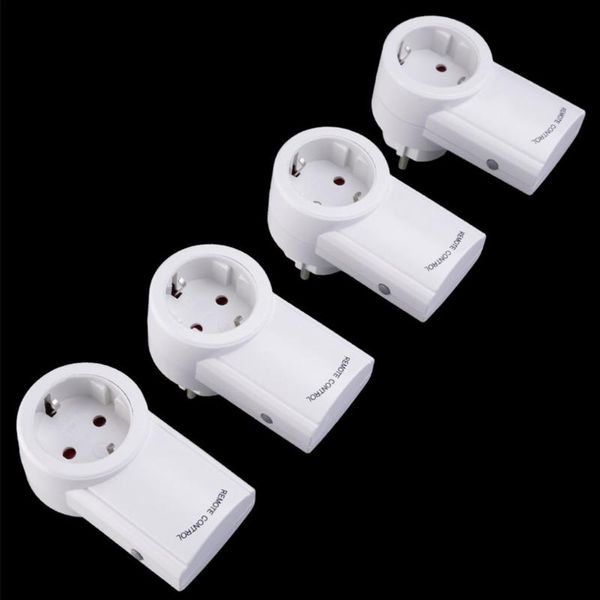 

smart power plugs 2pcs 12v eu plug socket/pack 230v-50hz 10a remote control wireless outlets light switch socket dc