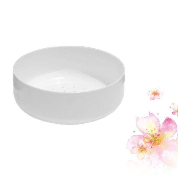 

planters & pots 1pc bonsai flower pot simple imitated ceramics plastic flowerpot creative planter container for garden (white)
