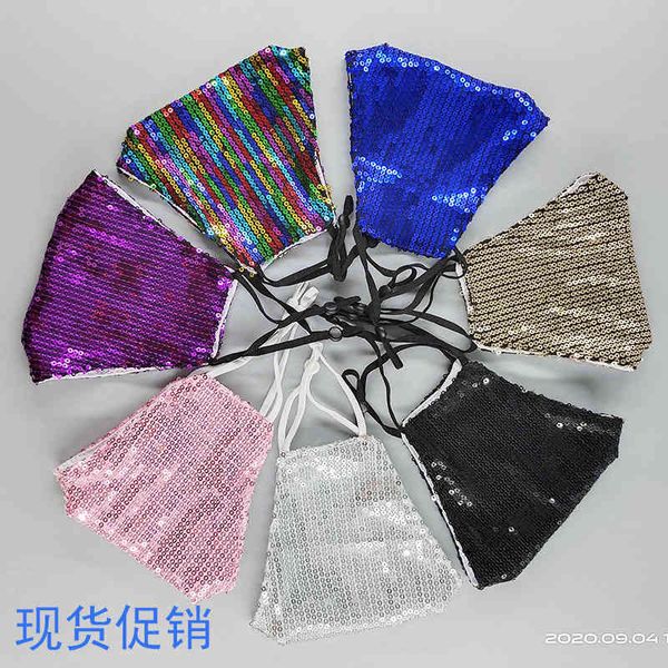 

masks fashion sequin personality shiny dust yiwu cotton
