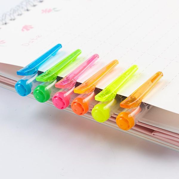 

gel pens stationery korea highlighter color marker 06017 pen 2022