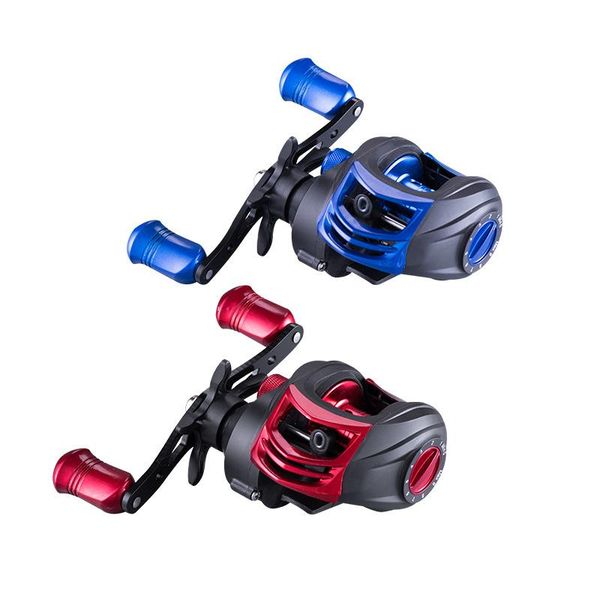 

left/right hand metal baitcasting fishing reel 7.2:1 bait casting wheel with magnetic brake carp carretilha pesca reels