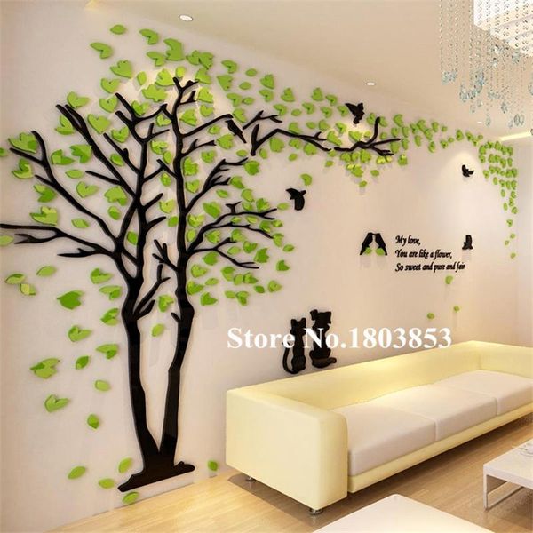 

decorative objects & figurines creative tree 3d three-dimensional acrylic living room decoration exquisite arts and crafts business gifts fe