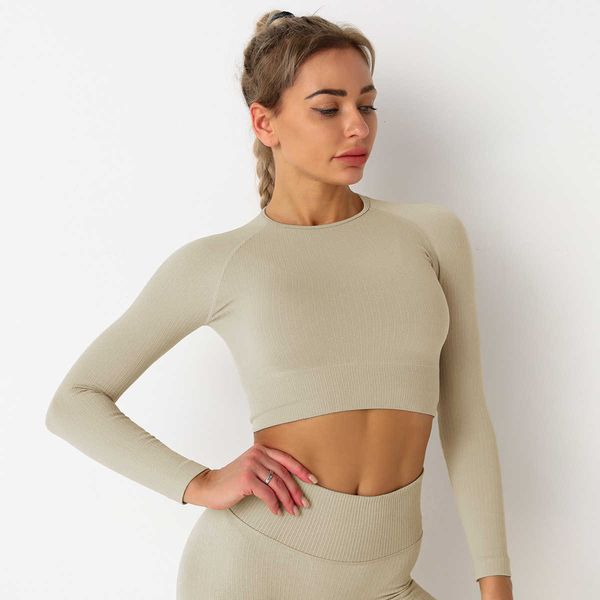 

seamls, breathable quick drying fitns pants sweat absorbing, high waist hip lifting, tight and elastic bottoming yoga suit, Gray