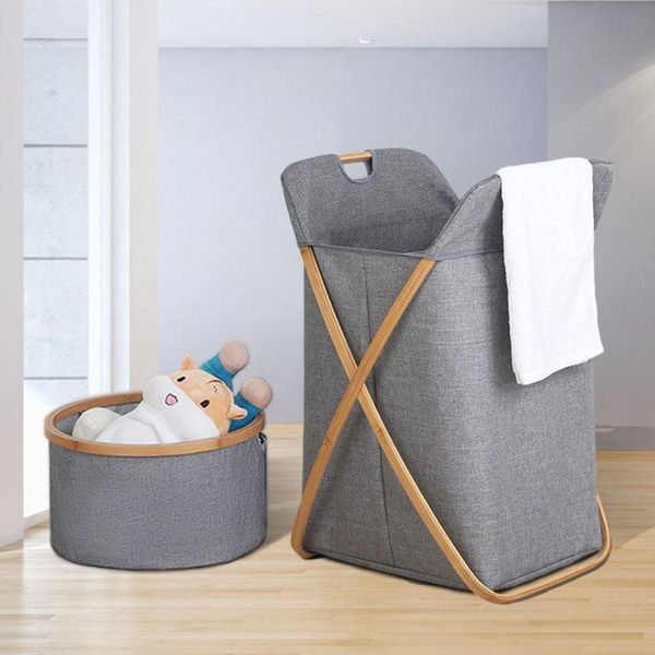 

storage baskets multifunctional folding basket portable waterproof clothing toys sundries sorting container household supplies accessory