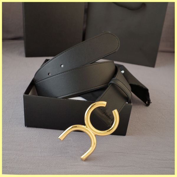 

belts genuine leather belts mens designer belt for women letter buckle waistband cintura ceinture t2302031, Black;brown