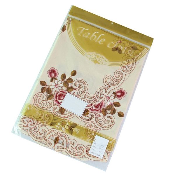 

table cloth european style embrodiery tablecloth cover protector for dinning end decoration 85x85