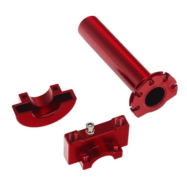 

handlebars universal 7/8" motorcycle throttle twist grips 22mm cnc aluminum grip accelerator moped scooter dirt bike refit part