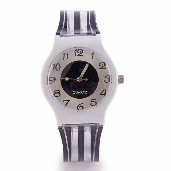 

wristwatches fashion luxury casual women's analog quartz watch silicone belt watches golden ladies wristwatch dress black clock, Slivery;brown